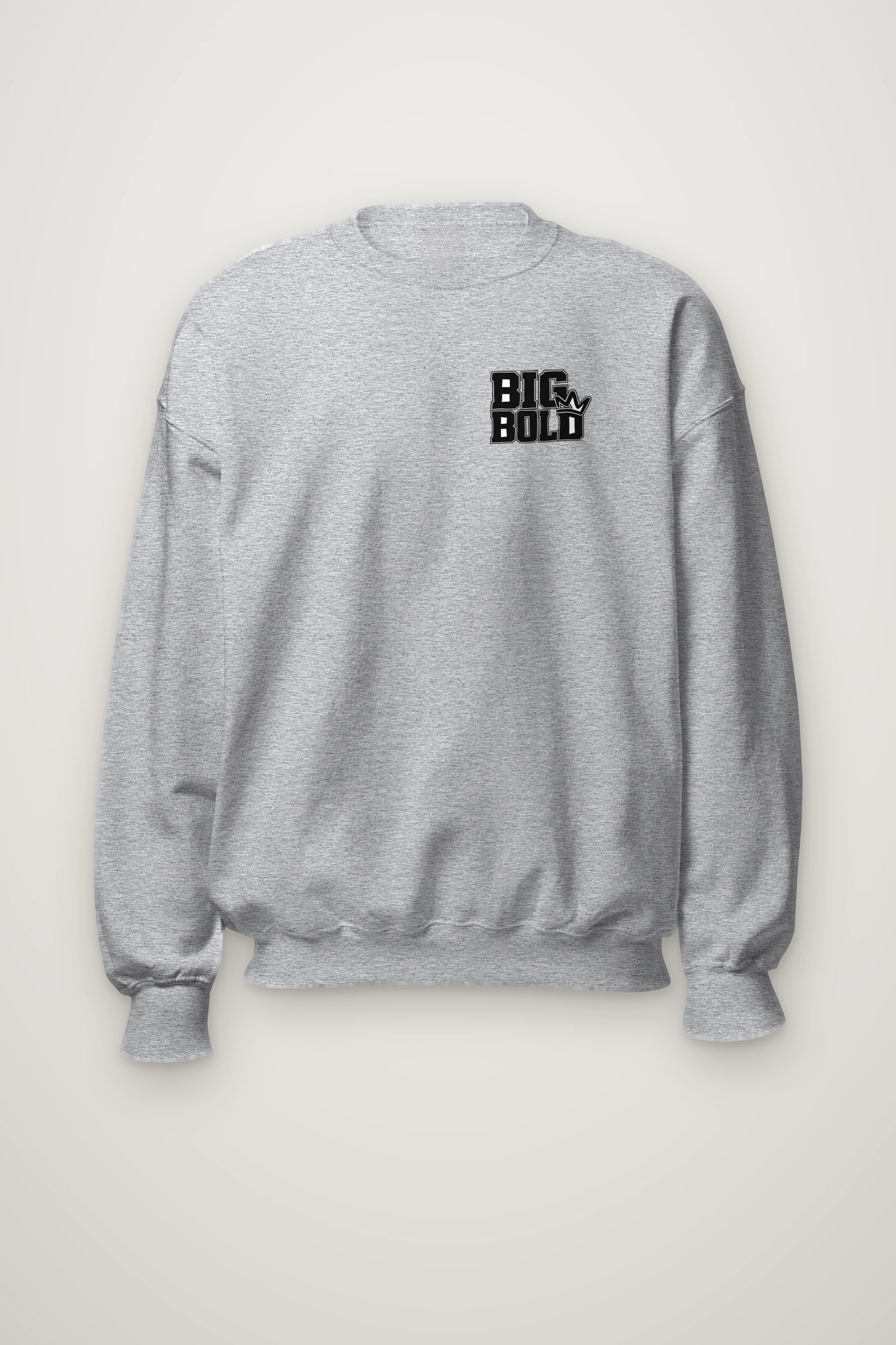 "Big M Bold" Heavy Blend Unisex Crewneck Sweatshirt