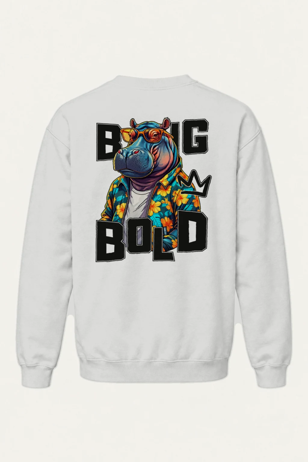 "Big M Bold" Heavy Blend Unisex Crewneck Sweatshirt | Gildan 18000