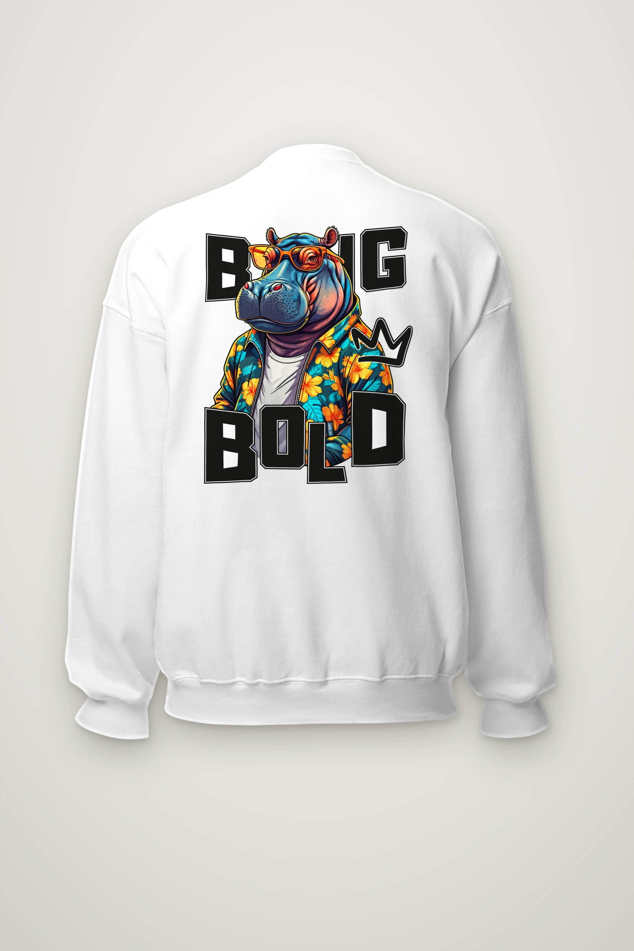 "Big M Bold" Heavy Blend Unisex Crewneck Sweatshirt