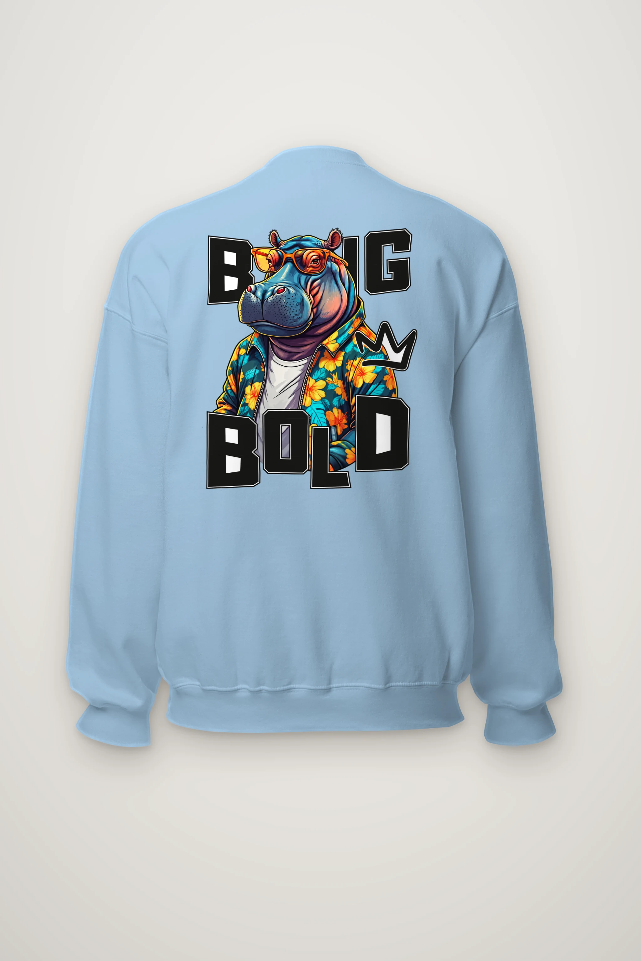 "Big M Bold" Heavy Blend Unisex Crewneck Sweatshirt