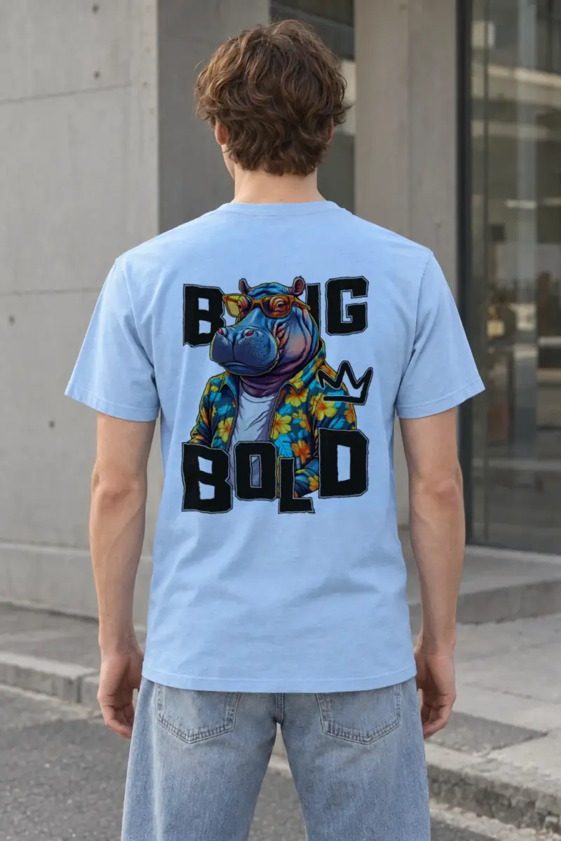 "Big M Bold" Heavyweight Unisex Crewneck T-shirt