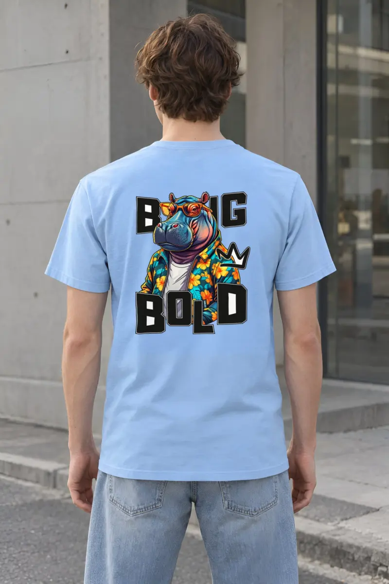 "Big M Bold" Heavyweight Unisex Crewneck T-shirt