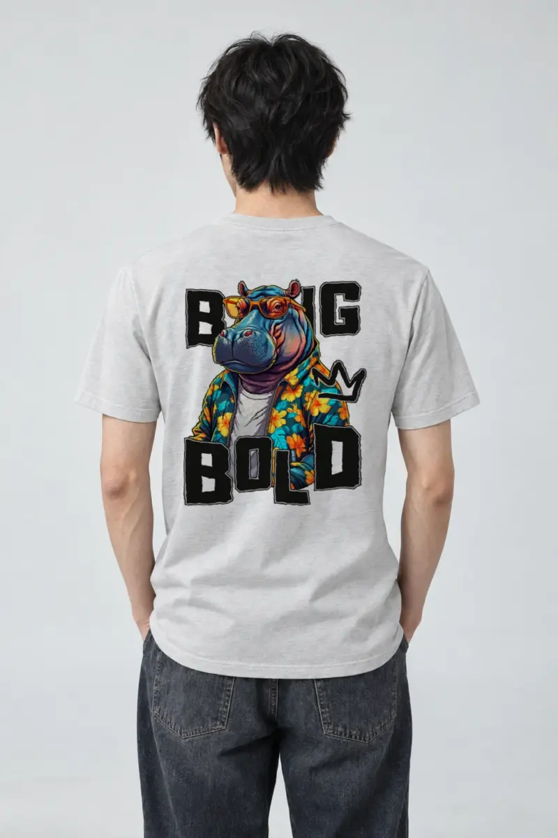 "Big M Bold" Heavyweight Unisex Crewneck T-shirt