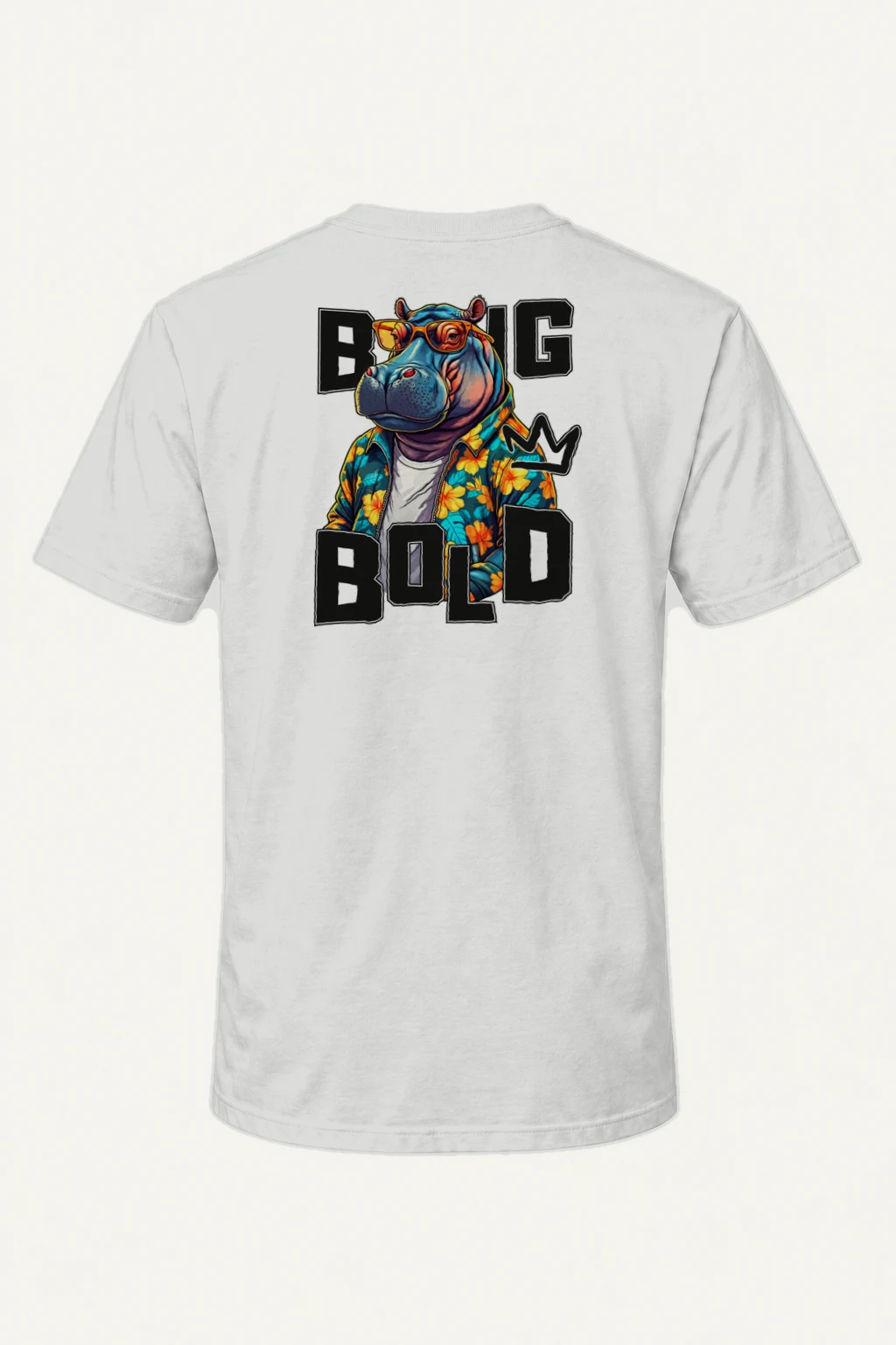 "Big M Bold" Heavyweight Unisex Crewneck T-shirt | Gildan 5000