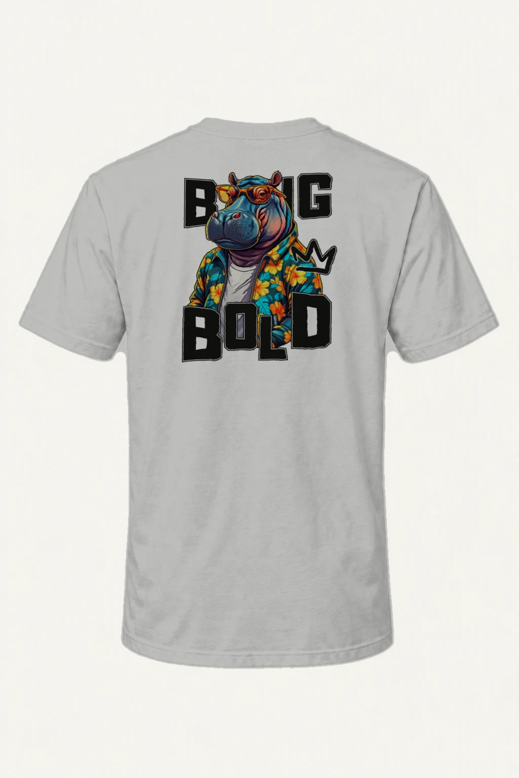 "Big M Bold" Heavyweight Unisex Crewneck T-shirt | Gildan 5000