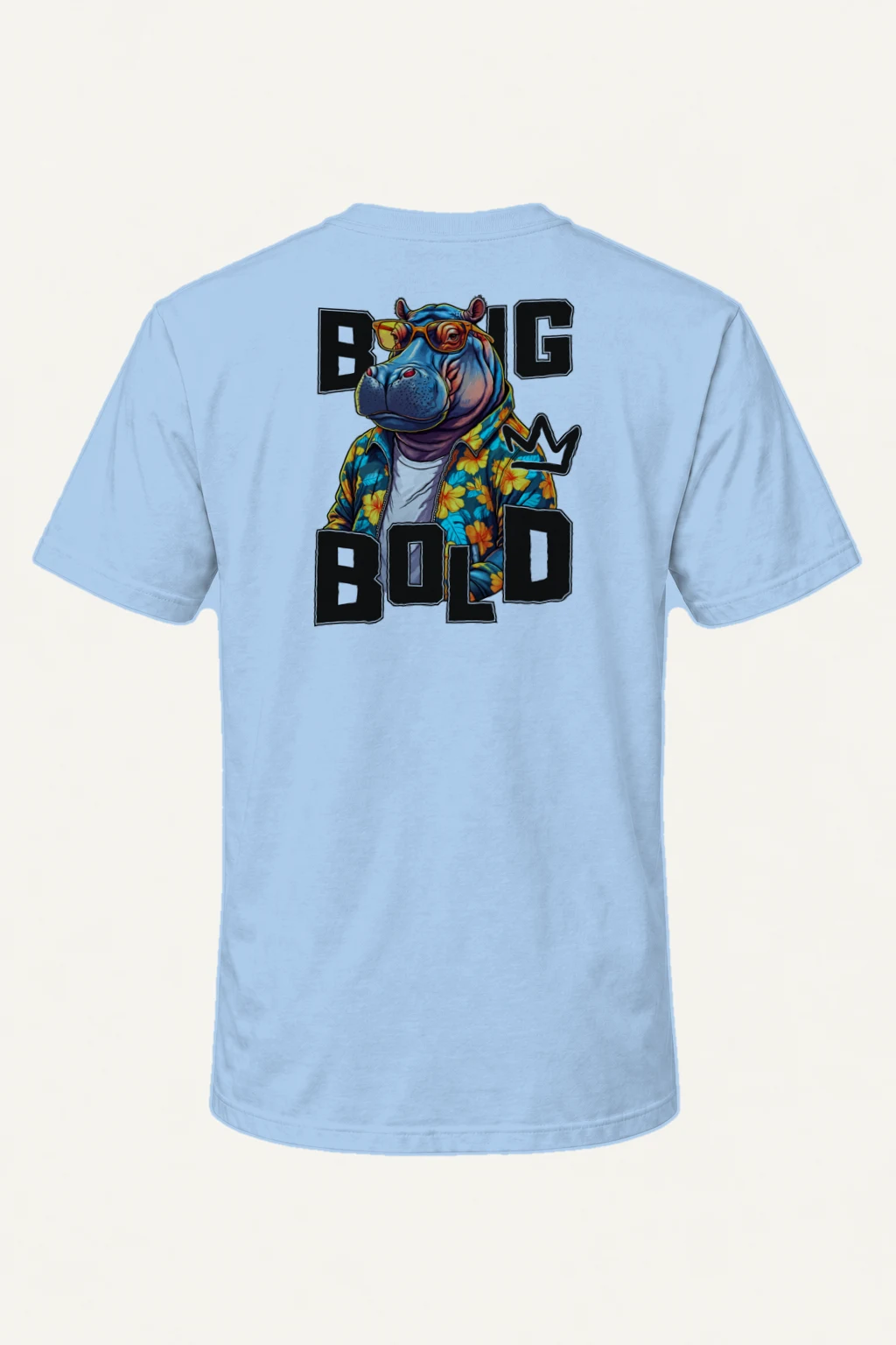 "Big M Bold" Heavyweight Unisex Crewneck T-shirt | Gildan 5000