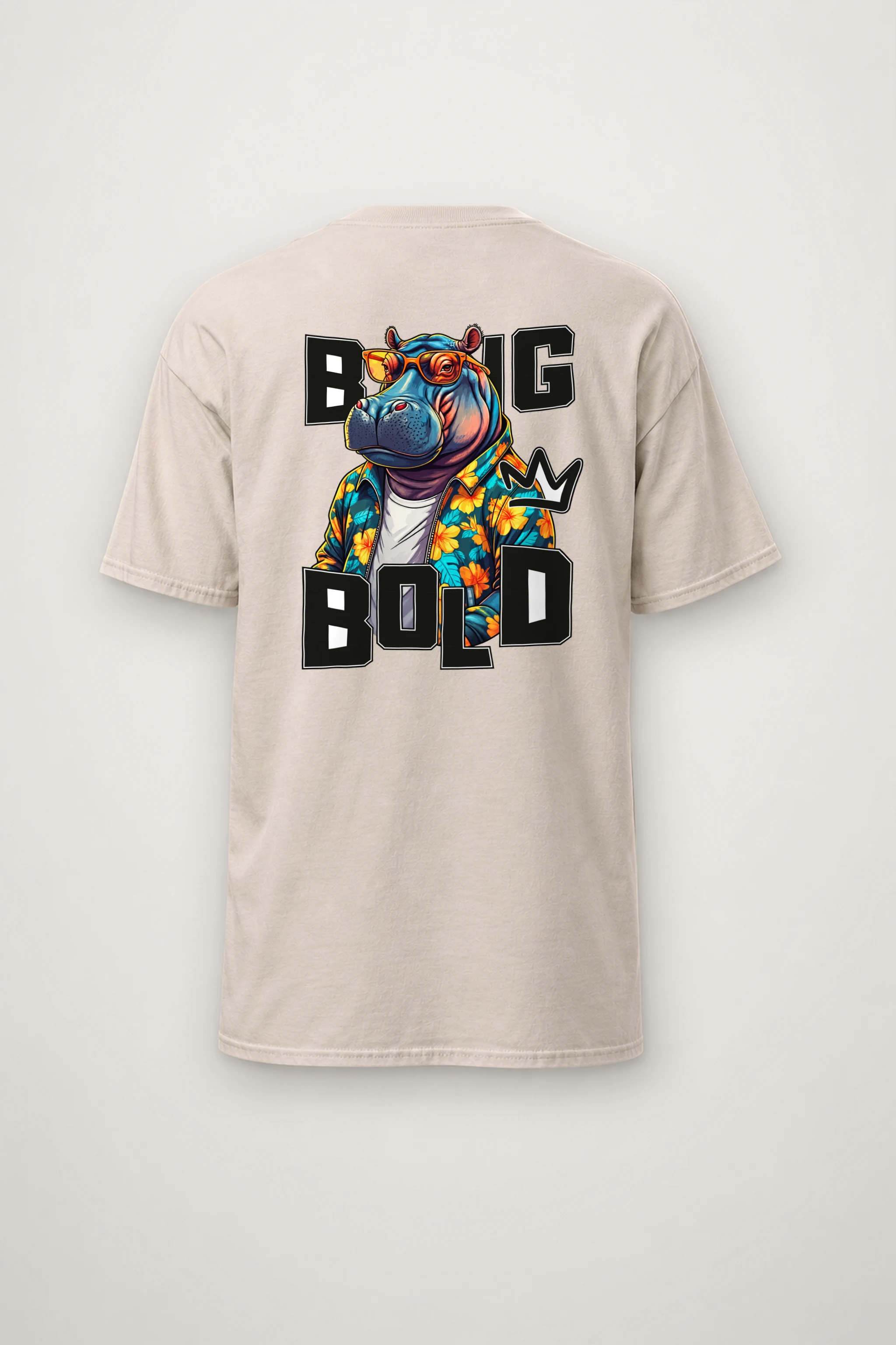 "Big M Bold" Heavyweight Unisex Crewneck T-shirt