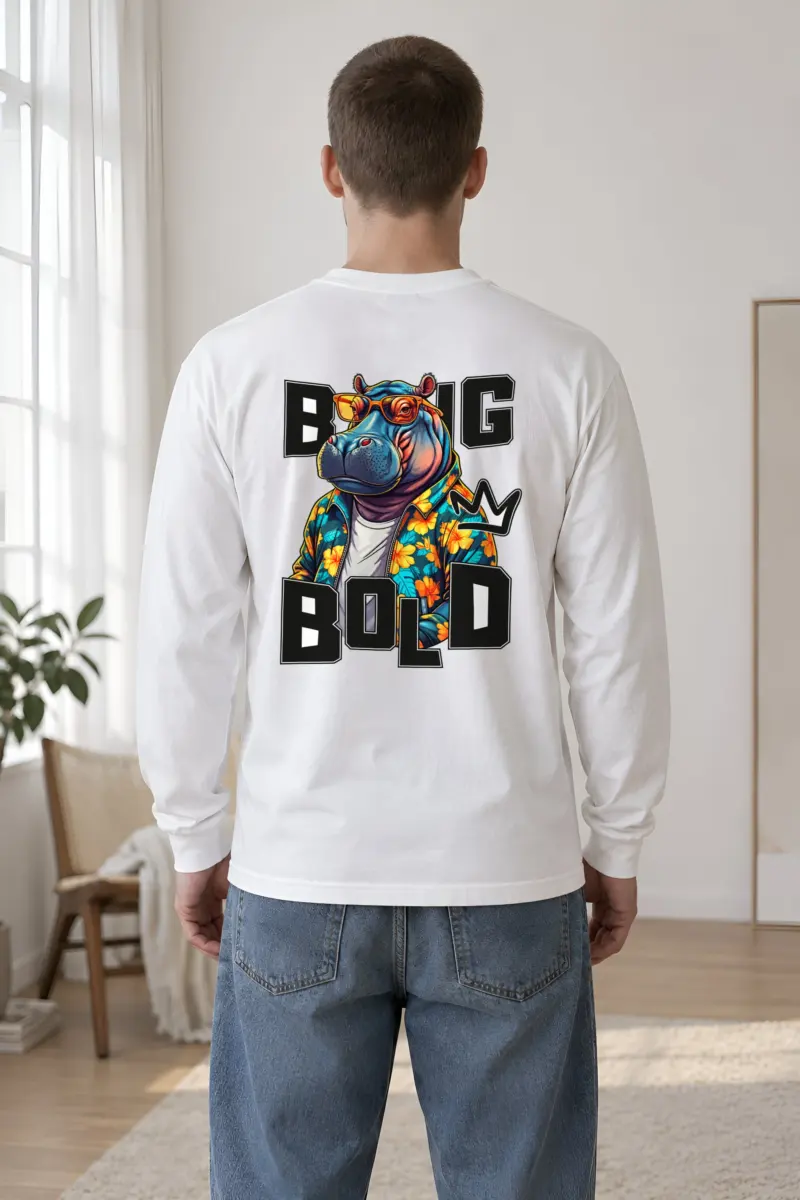 "Big M Bold" Unisex Longsleeve T-shirt