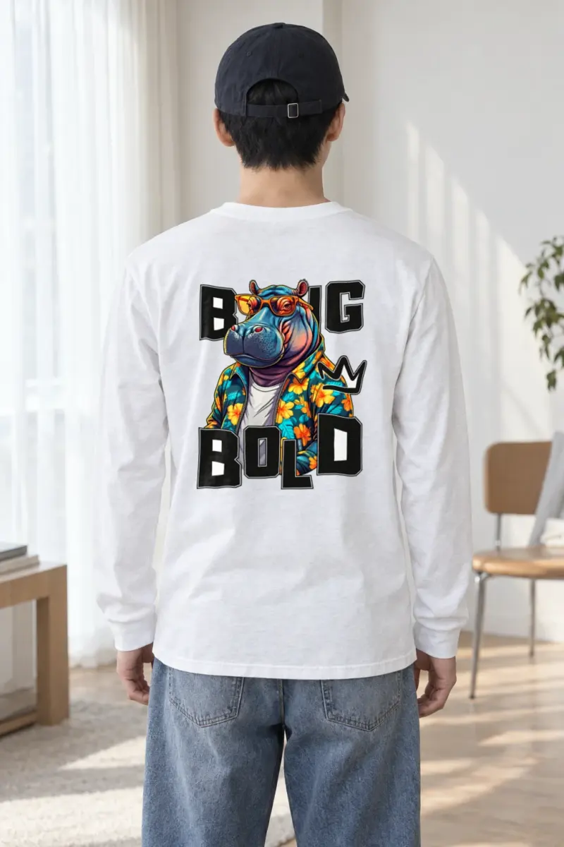 "Big M Bold" Unisex Longsleeve T-shirt