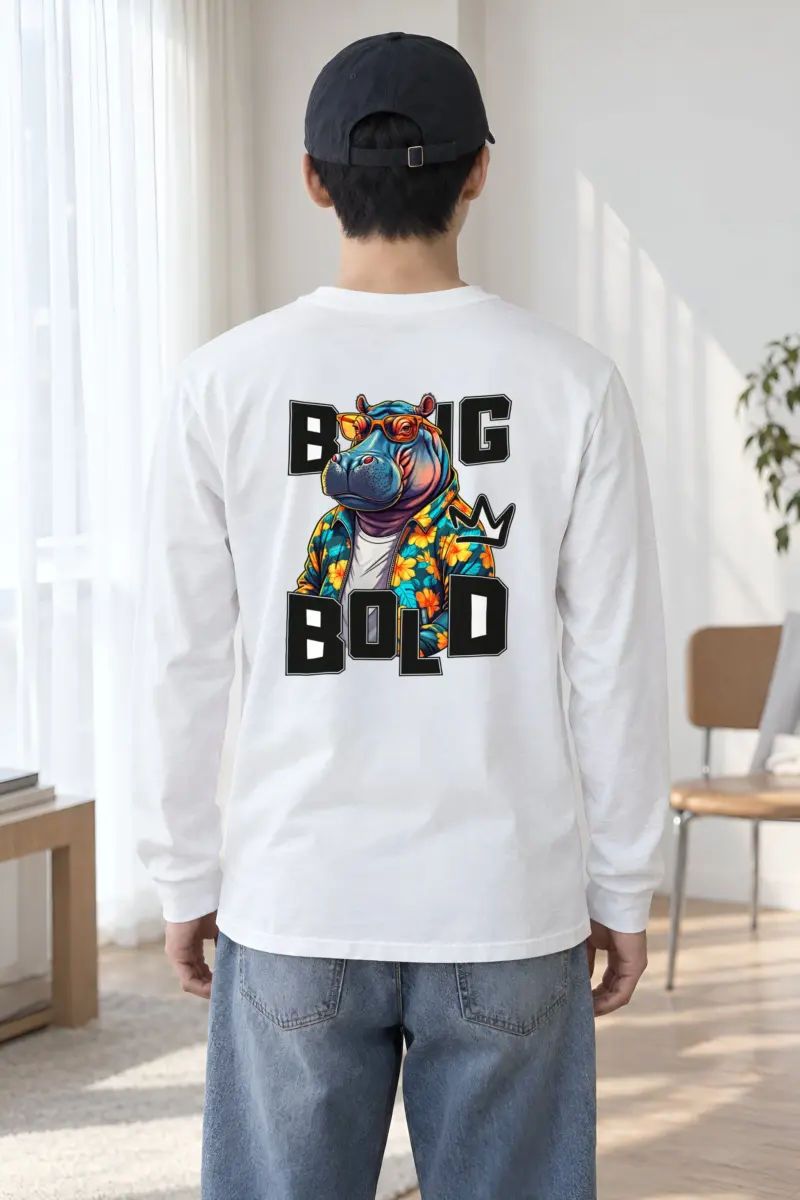 "Big M Bold" Unisex Longsleeve T-shirt