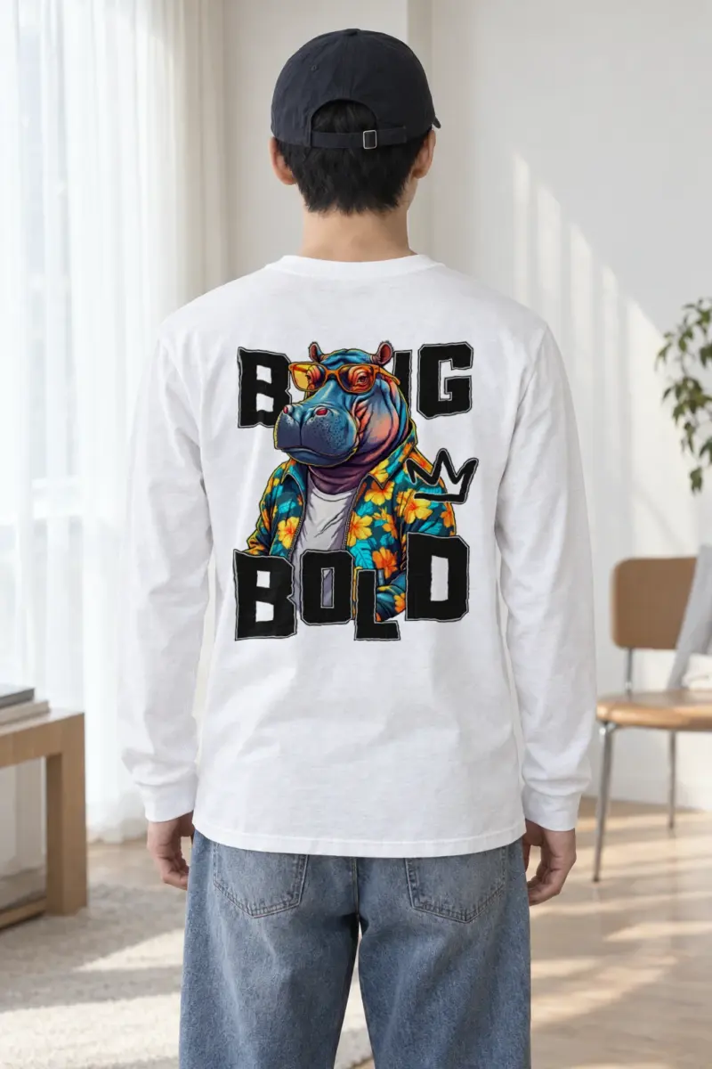 "Big M Bold" Unisex Longsleeve T-shirt