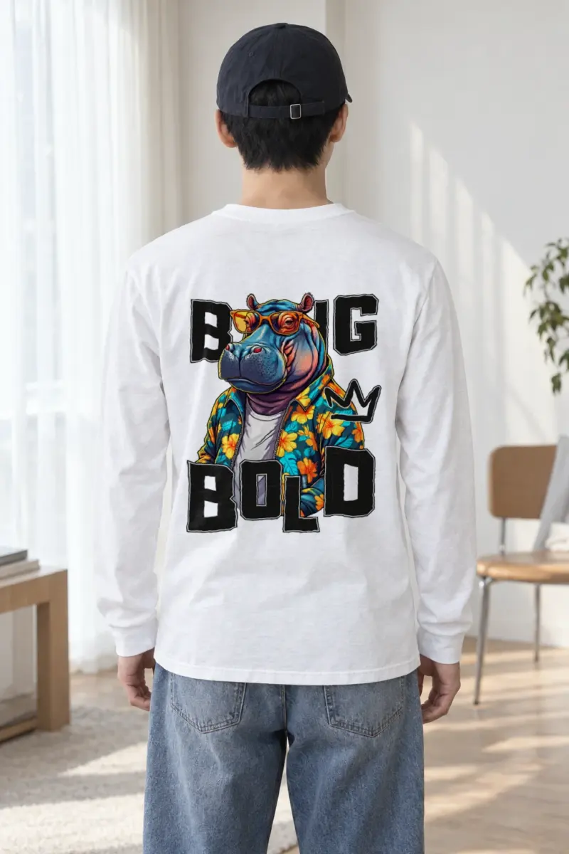 "Big M Bold" Unisex Longsleeve T-shirt