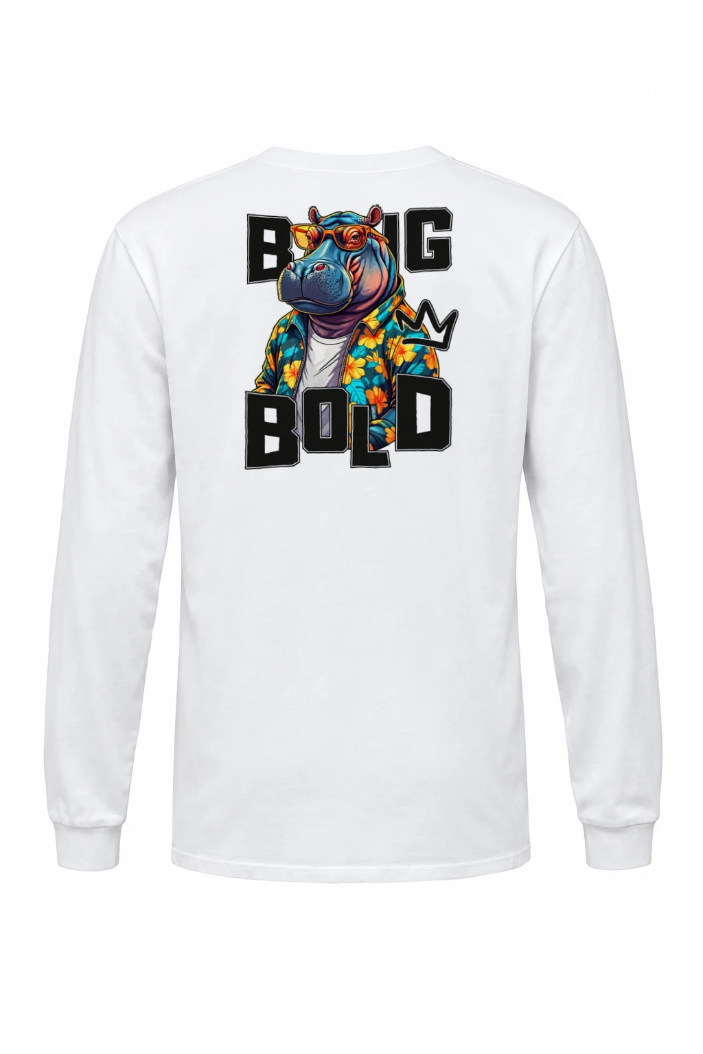 "Big M Bold" Unisex Longsleeve T-shirt | Gildan 2400