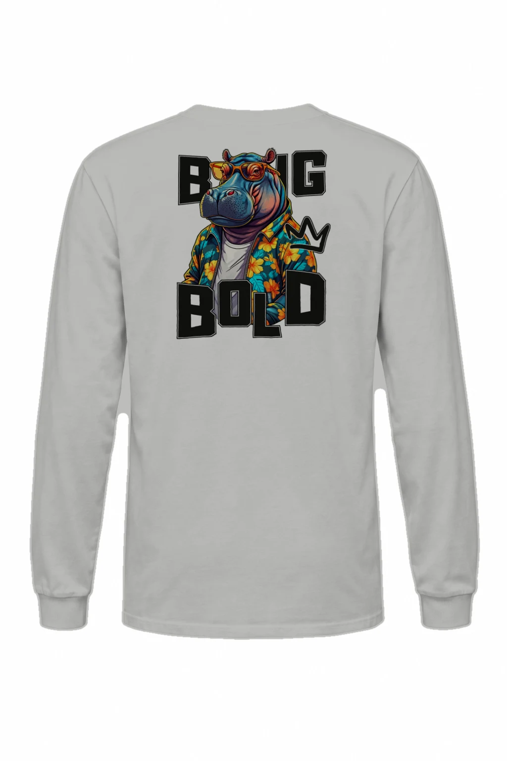 "Big M Bold" Unisex Longsleeve T-shirt | Gildan 2400