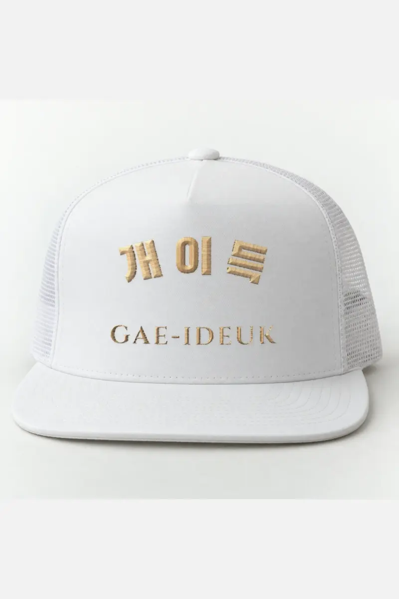 "Big Win" 5 Panel Trucker Cap · Embroidered