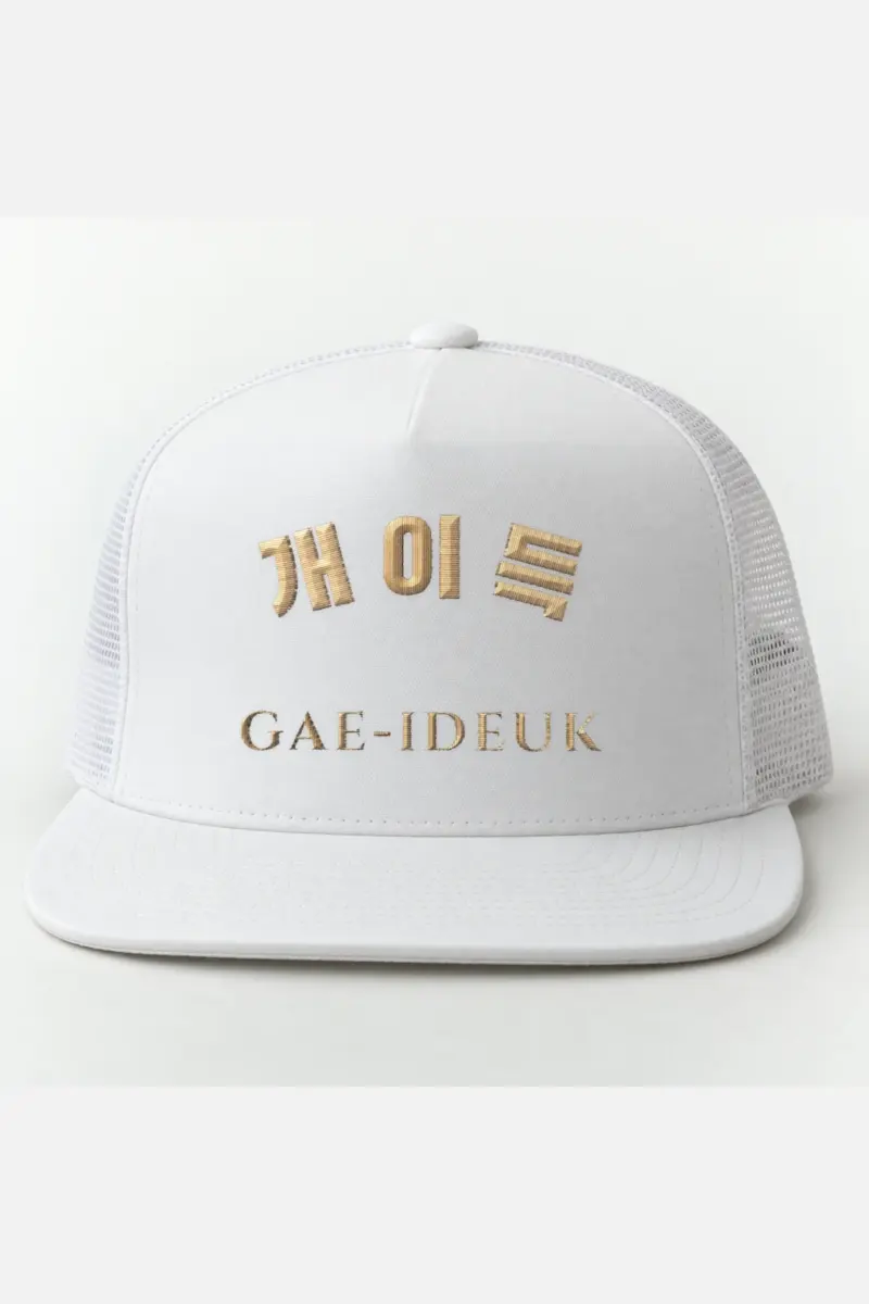 "Big Win" 5 Panel Trucker Cap · Embroidered