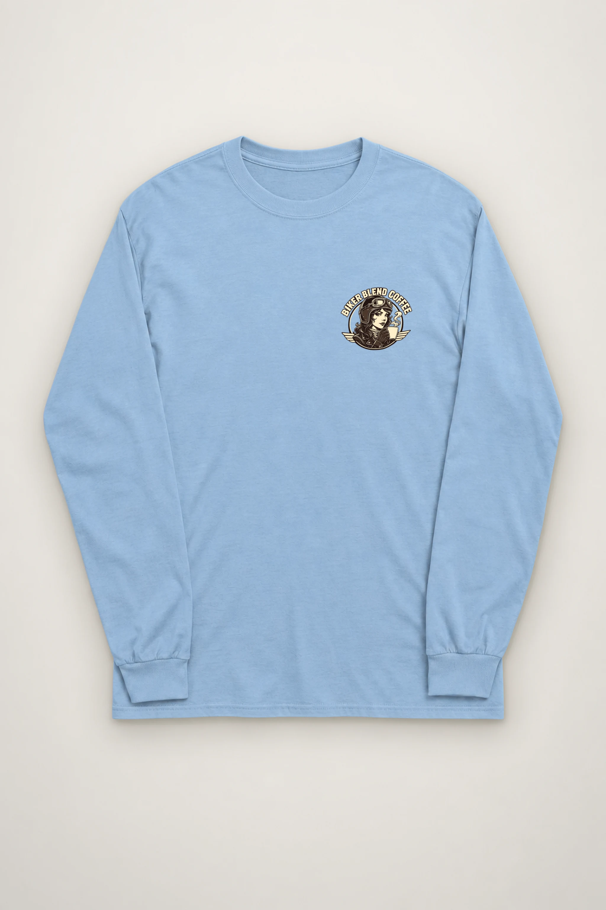 "Biker Blend Coffee" Unisex Longsleeve T-shirt