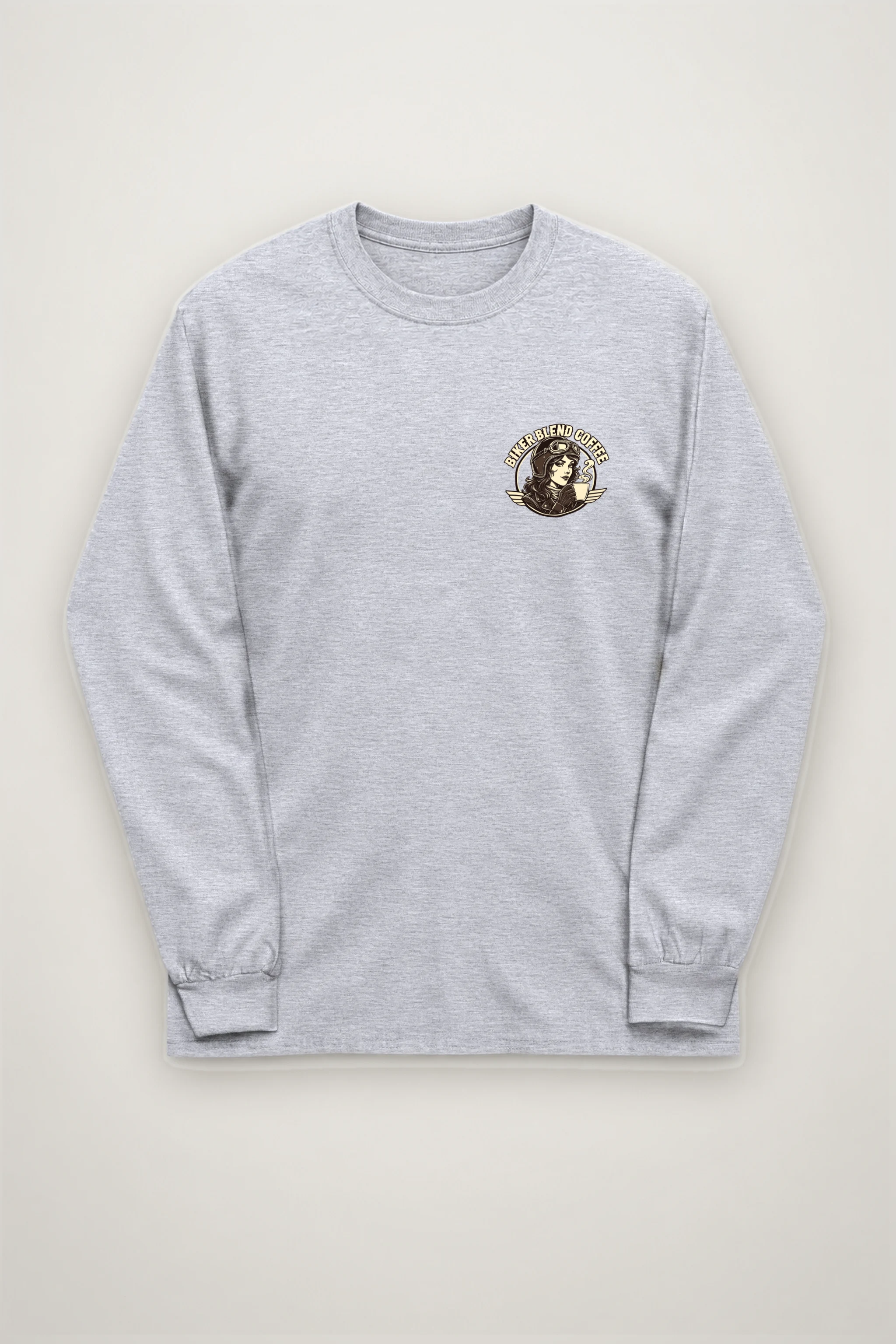 "Biker Blend Coffee" Unisex Longsleeve T-shirt
