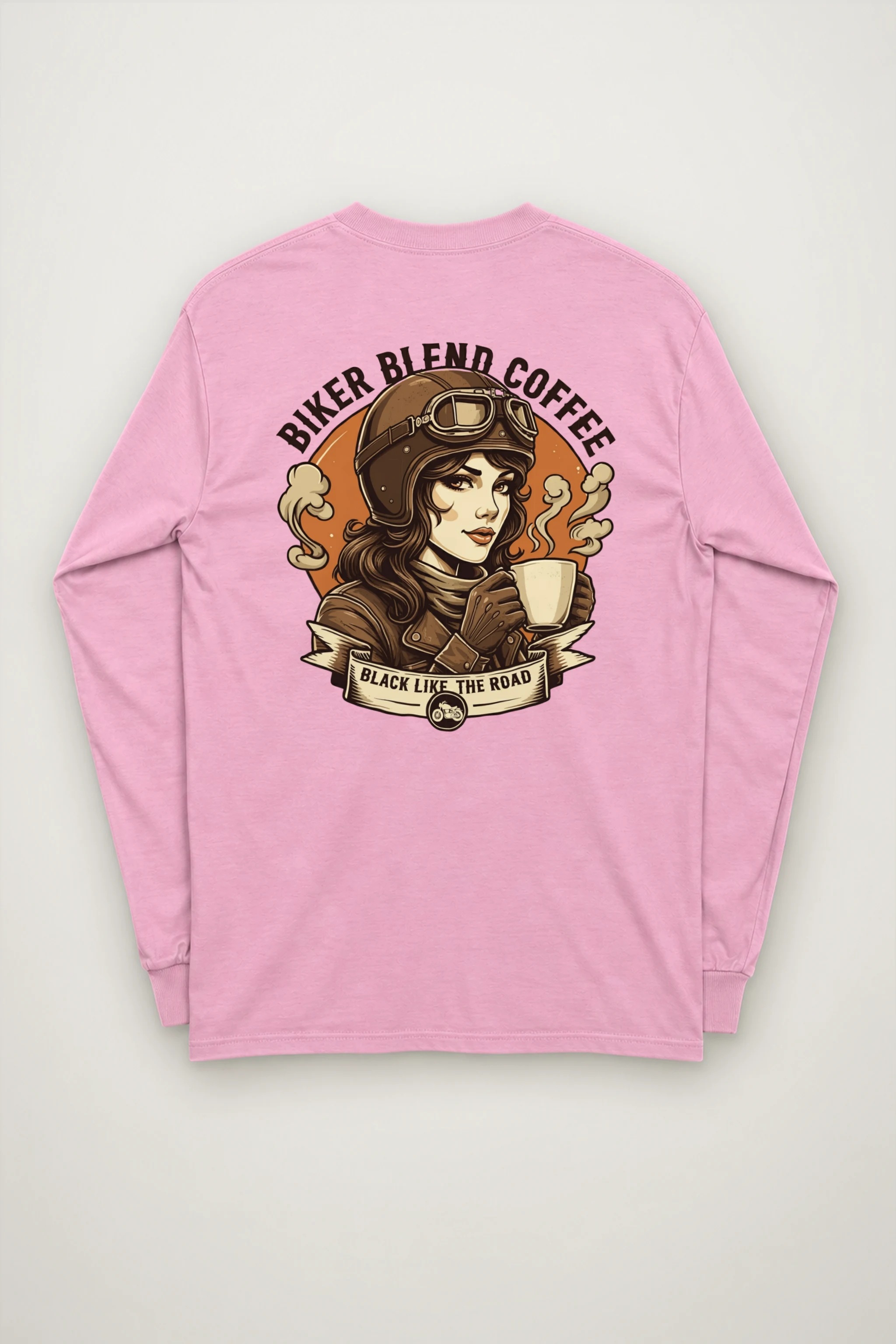 "Biker Blend Coffee" Unisex Longsleeve T-shirt