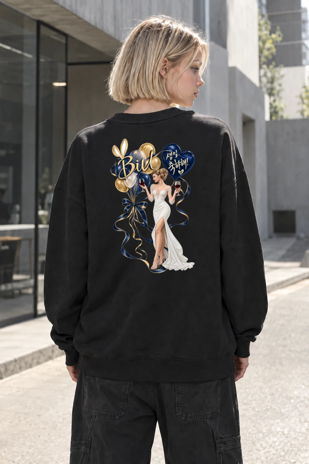 "Bill Wedding Cheers" Heavy Blend Unisex Crewneck Sweatshirt | Gildan 18000