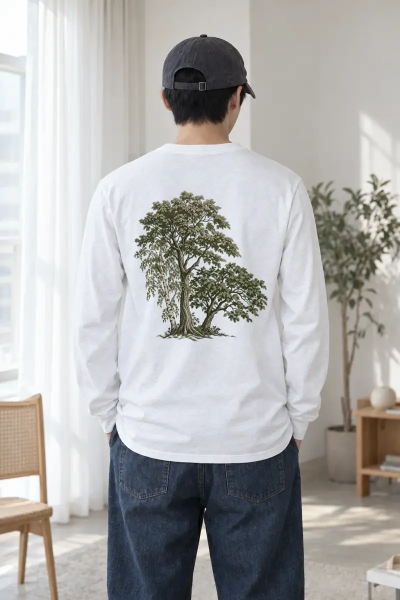 "Birch Grove Study" Unisex Longsleeve T-shirt | Gildan 2400