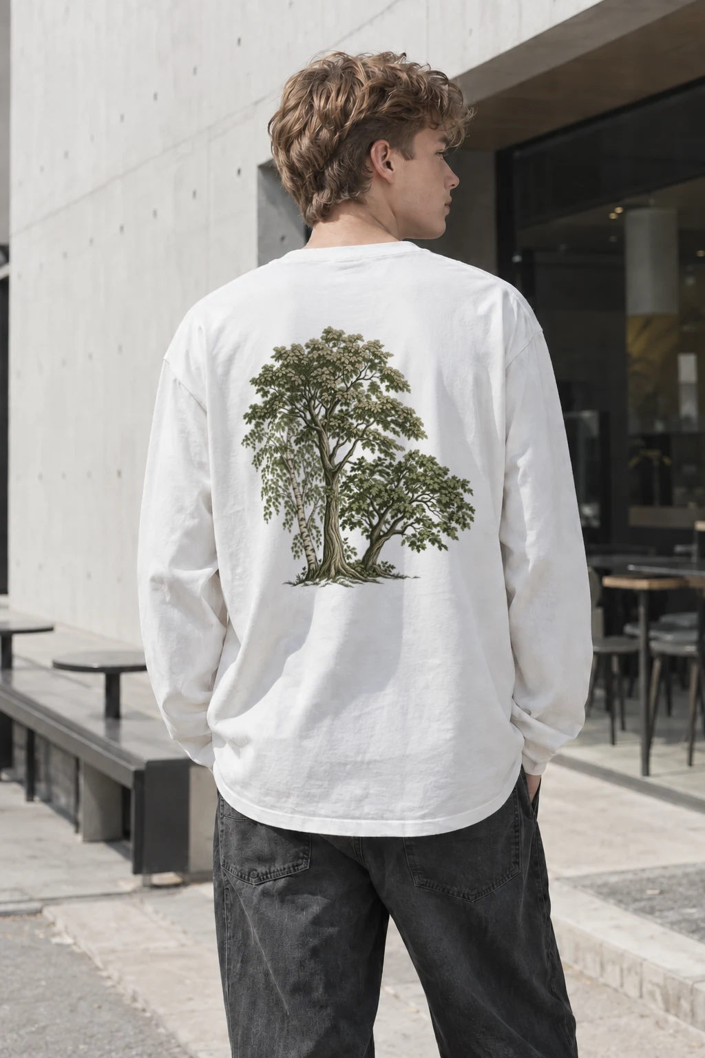 "Birch Grove Study" Unisex Longsleeve T-shirt | Gildan 2400