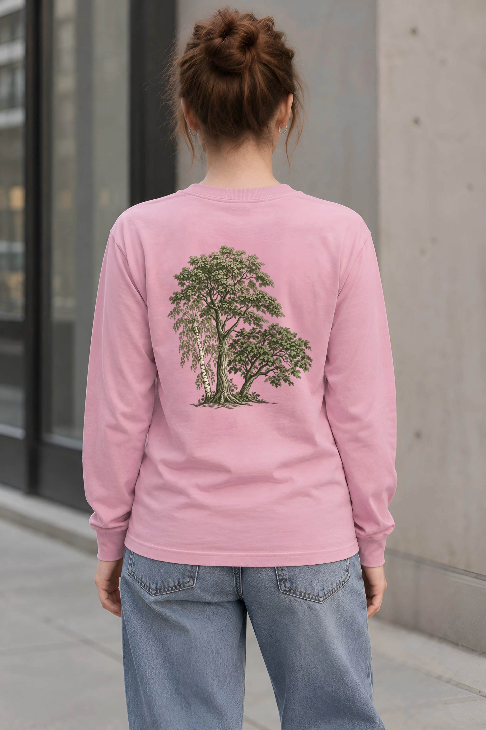 "Birch Grove Study" Unisex Longsleeve T-shirt