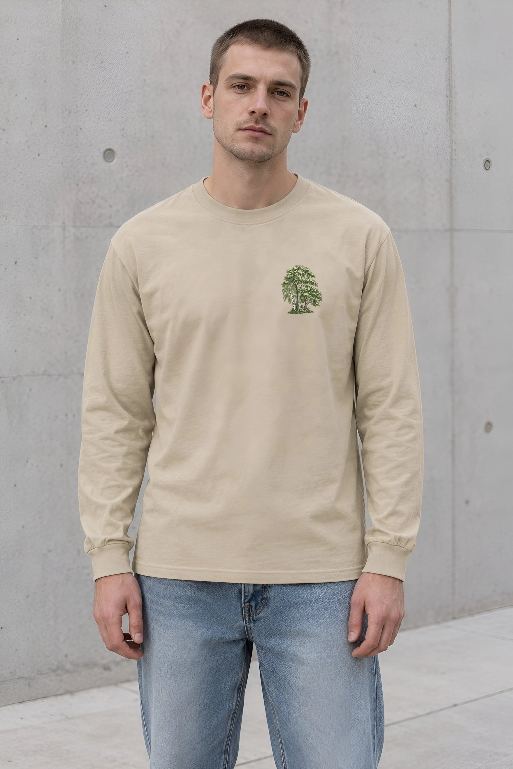 "Birch Grove Study" Unisex Longsleeve T-shirt