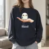 "Bird In Hand" Unisex Longsleeve T-shirt | Gildan 2400