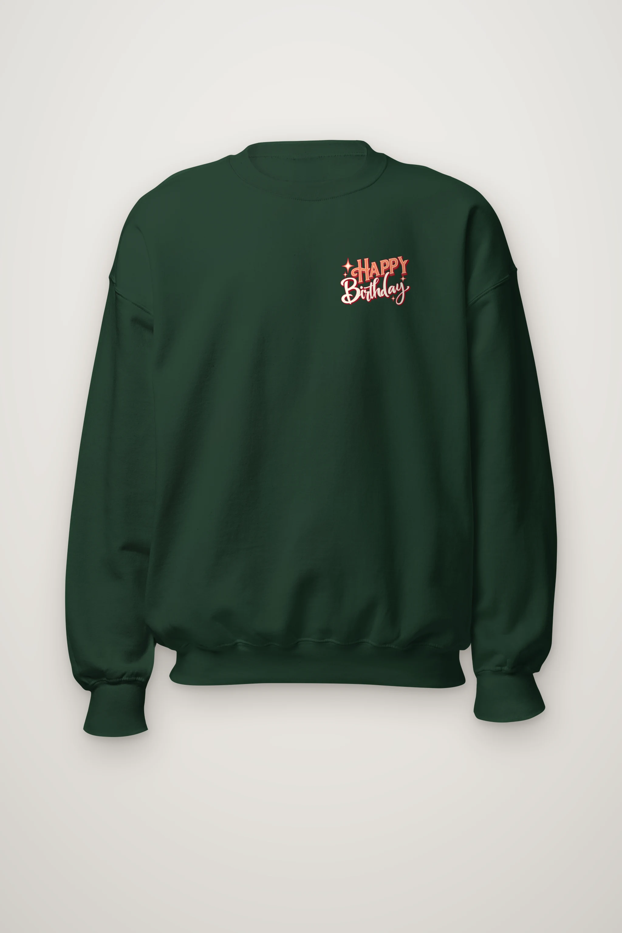 "Birthday Balloon Collage" Heavy Blend Unisex Crewneck Sweatshirt