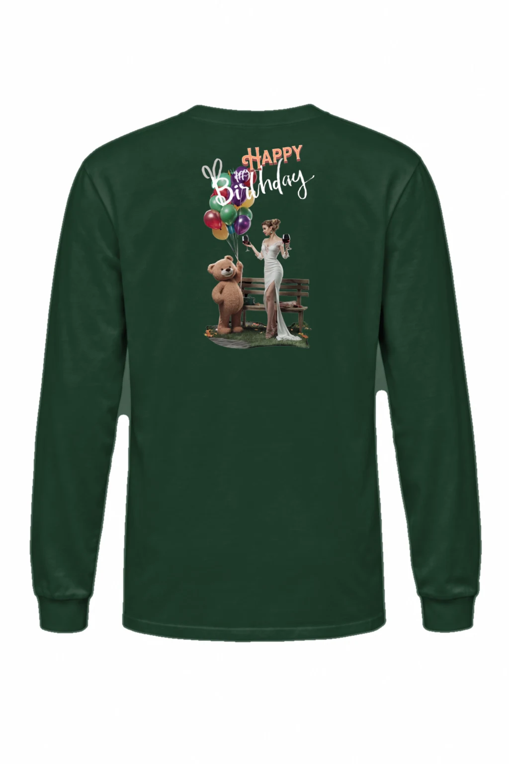 "Birthday Balloon Muse" Unisex Longsleeve T-shirt | Gildan 2400