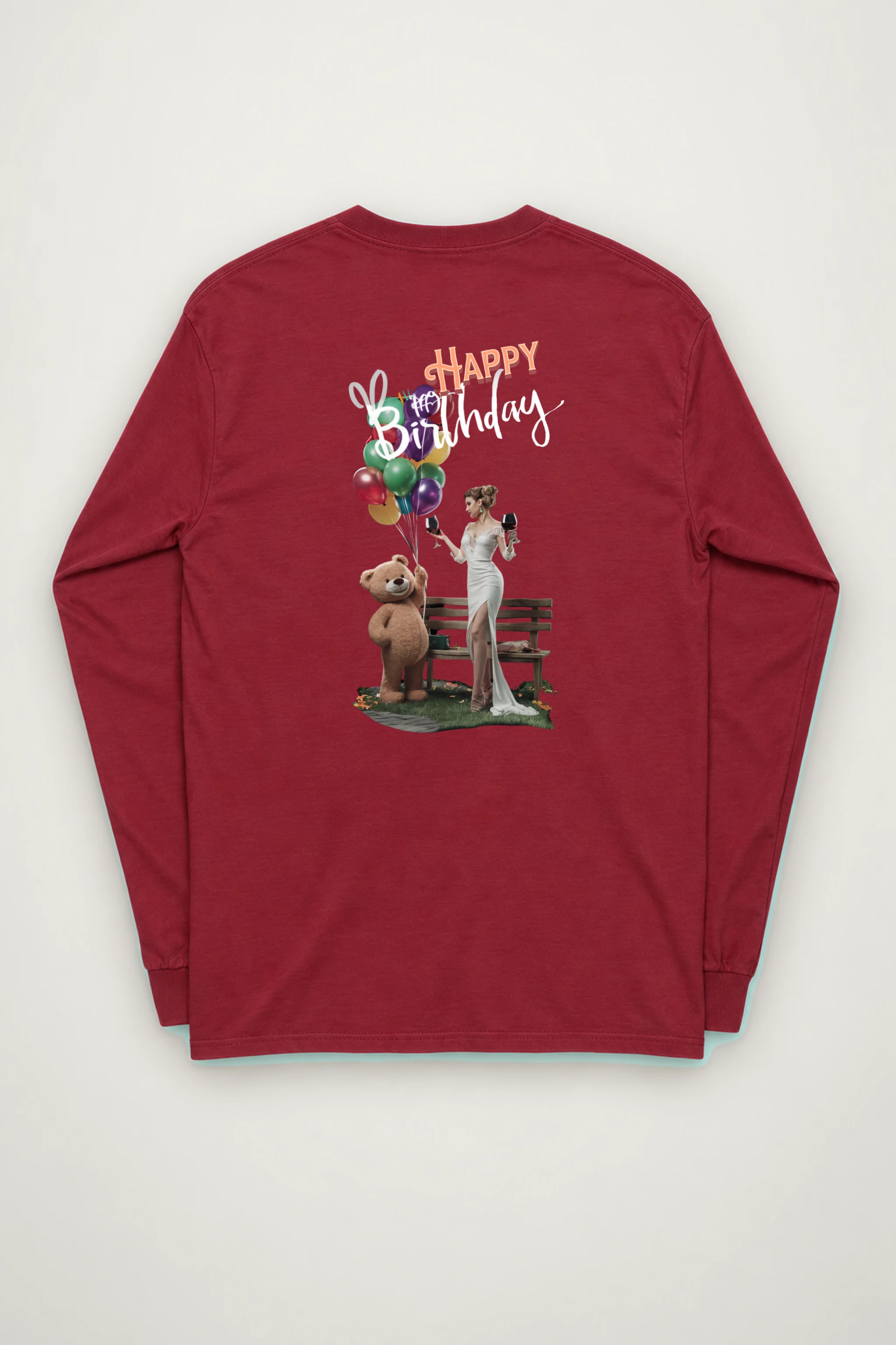 "Birthday Balloon Muse" Unisex Longsleeve T-shirt