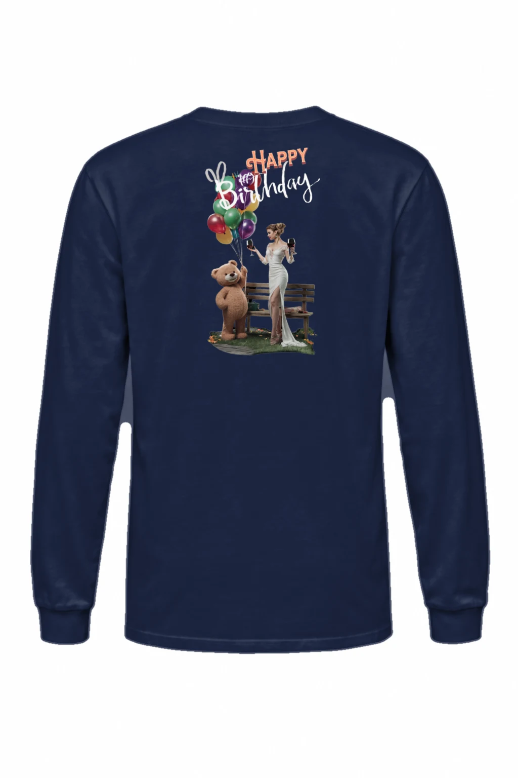 "Birthday Balloon Muse" Unisex Longsleeve T-shirt | Gildan 2400