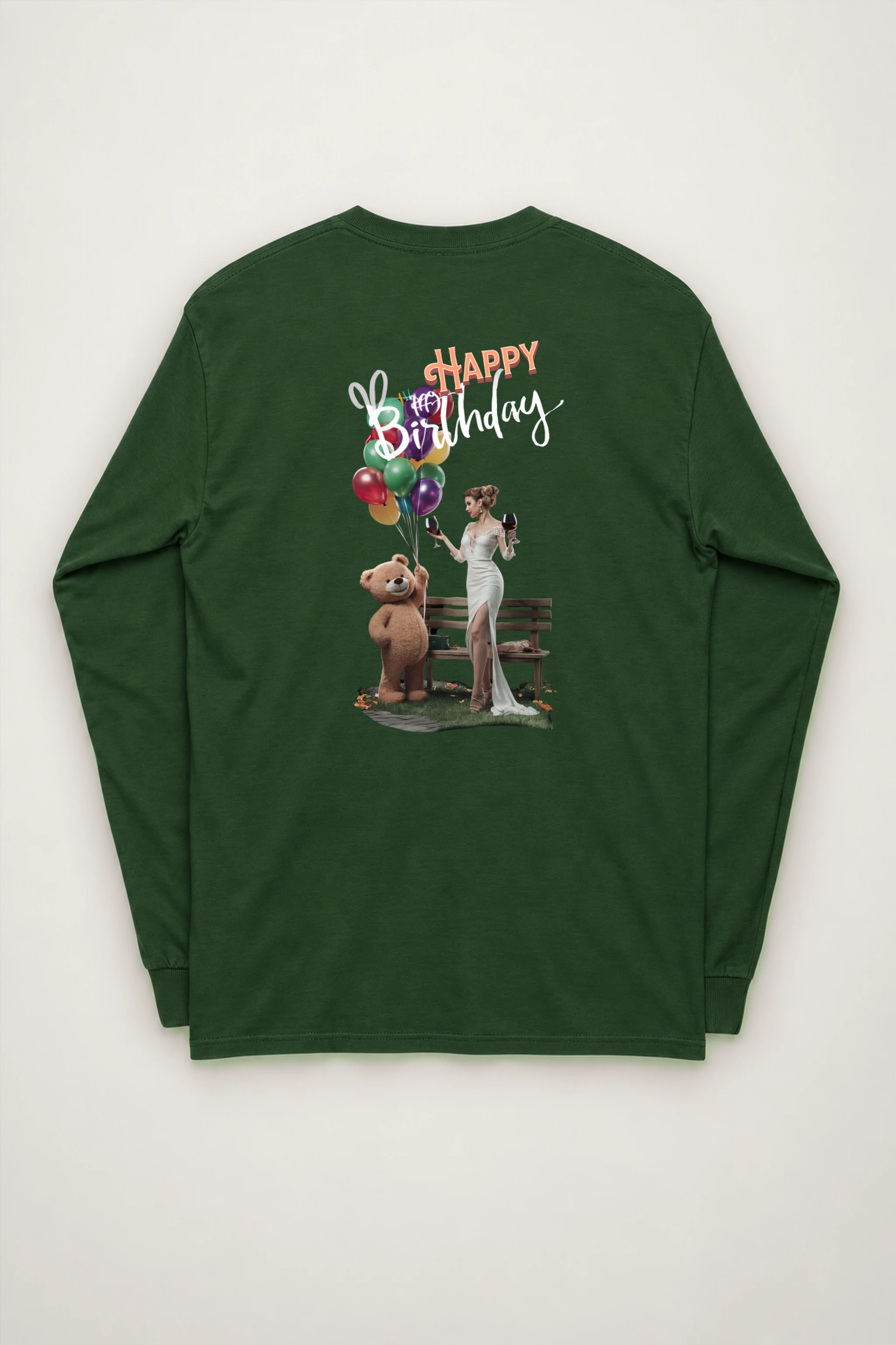 "Birthday Balloon Muse" Unisex Longsleeve T-shirt