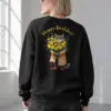 "Birthday Bouquet Cat" Heavy Blend Unisex Crewneck Sweatshirt | Gildan 18000