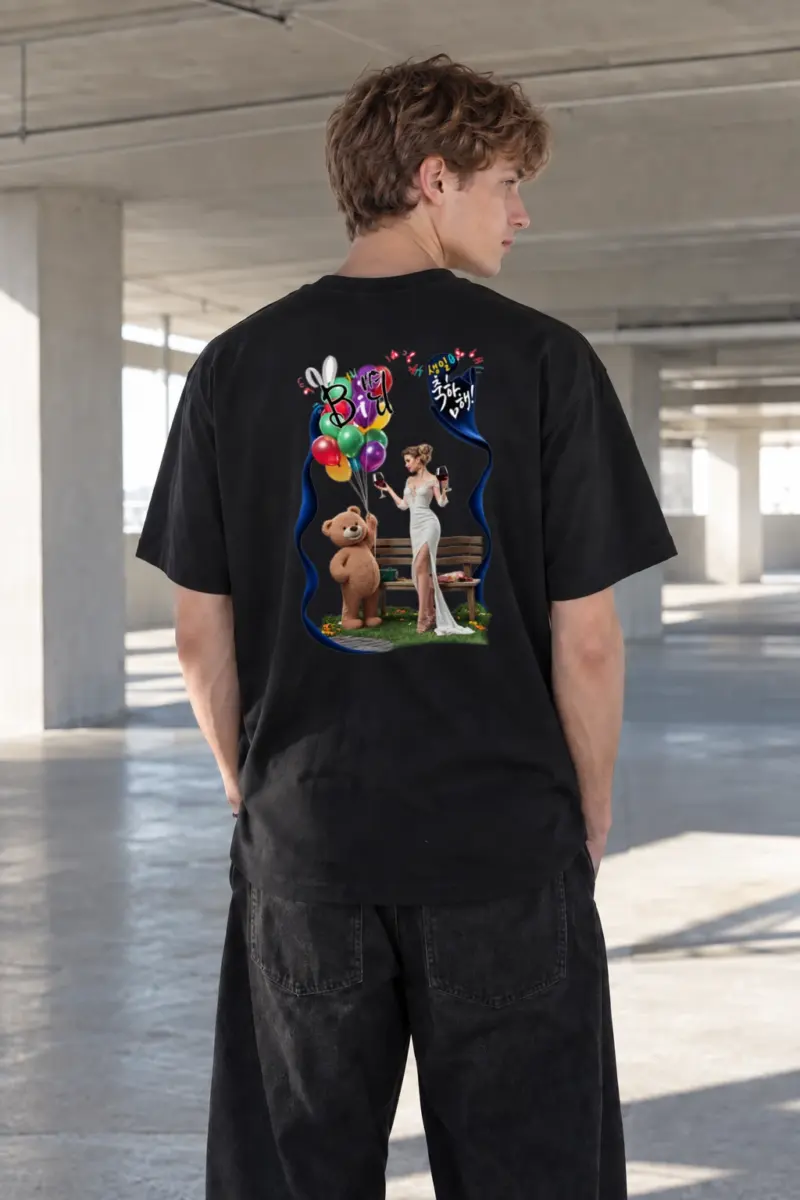 "Birthday Celebration" Heavyweight Unisex Crewneck T-shirt | Gildan 5000