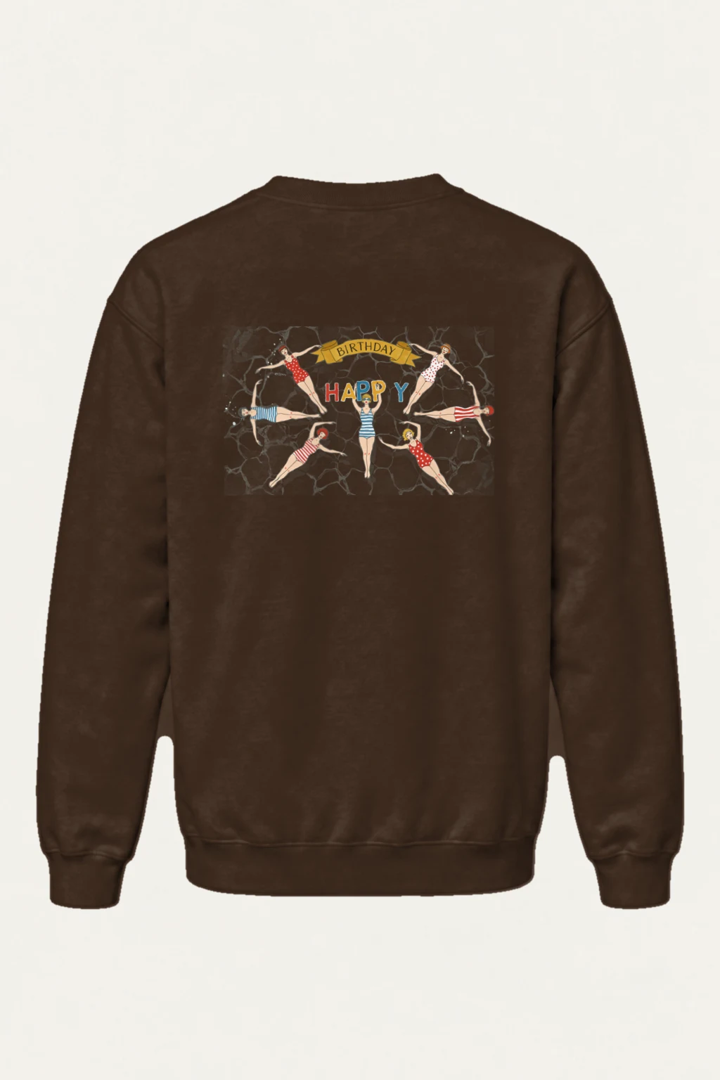 "Birthday Happy" Heavy Blend Unisex Crewneck Sweatshirt | Gildan 18000