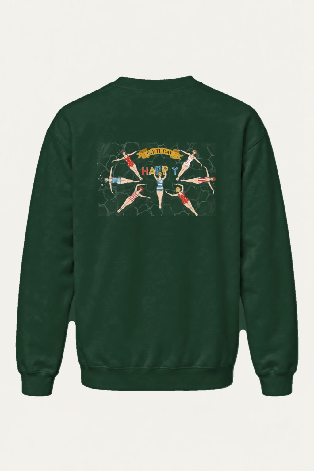 "Birthday Happy" Heavy Blend Unisex Crewneck Sweatshirt | Gildan 18000
