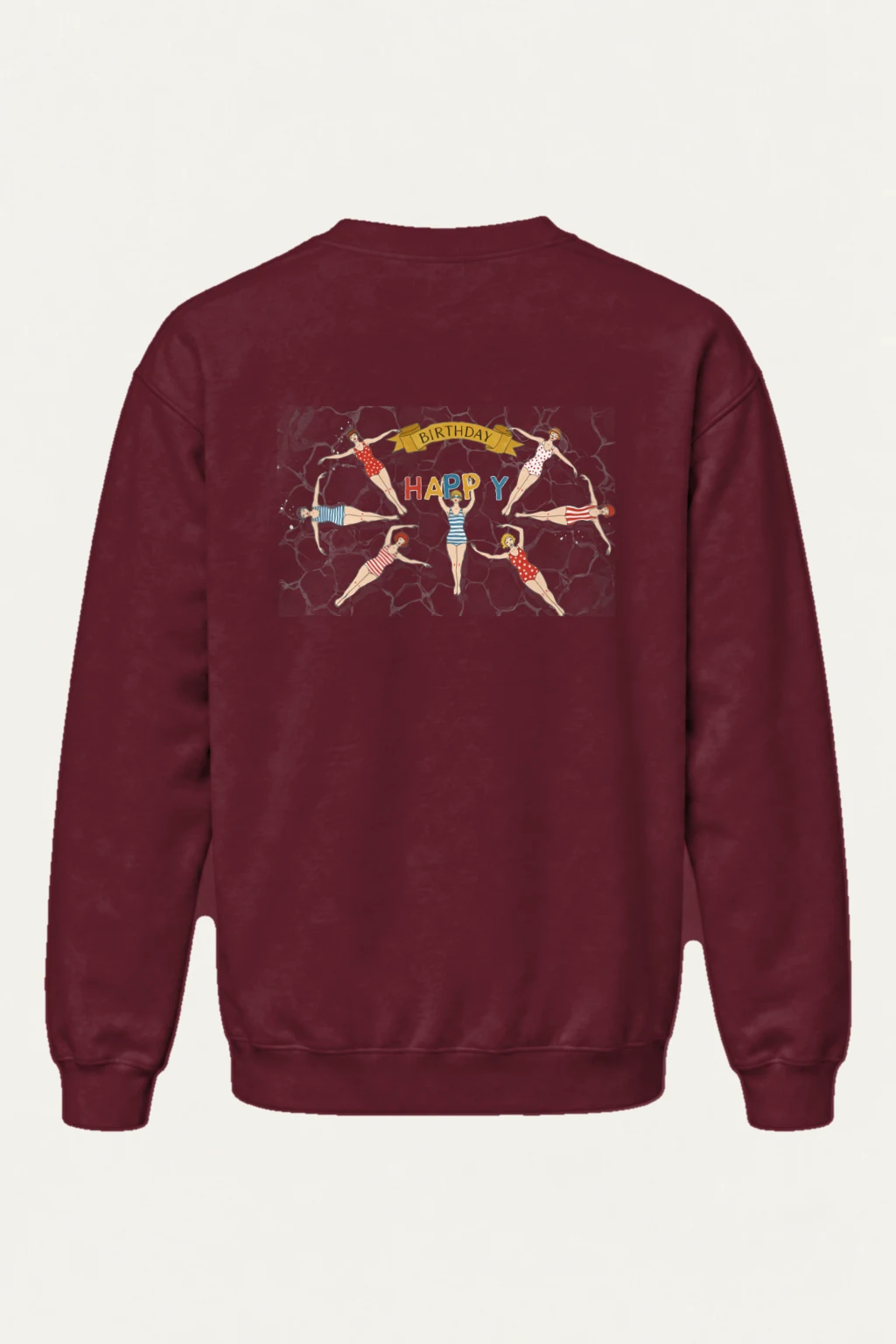 "Birthday Happy" Heavy Blend Unisex Crewneck Sweatshirt | Gildan 18000