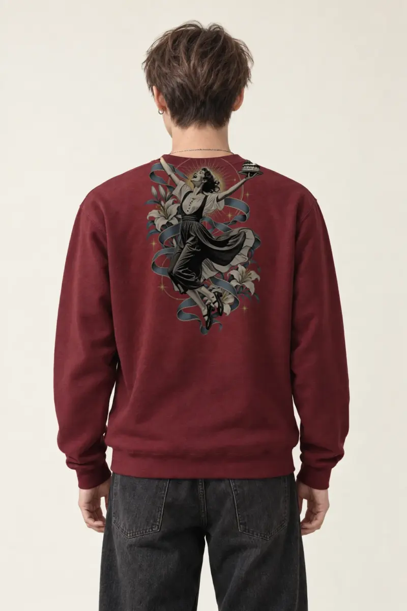 "Birthday Lily Dance" Heavy Blend Unisex Crewneck Sweatshirt