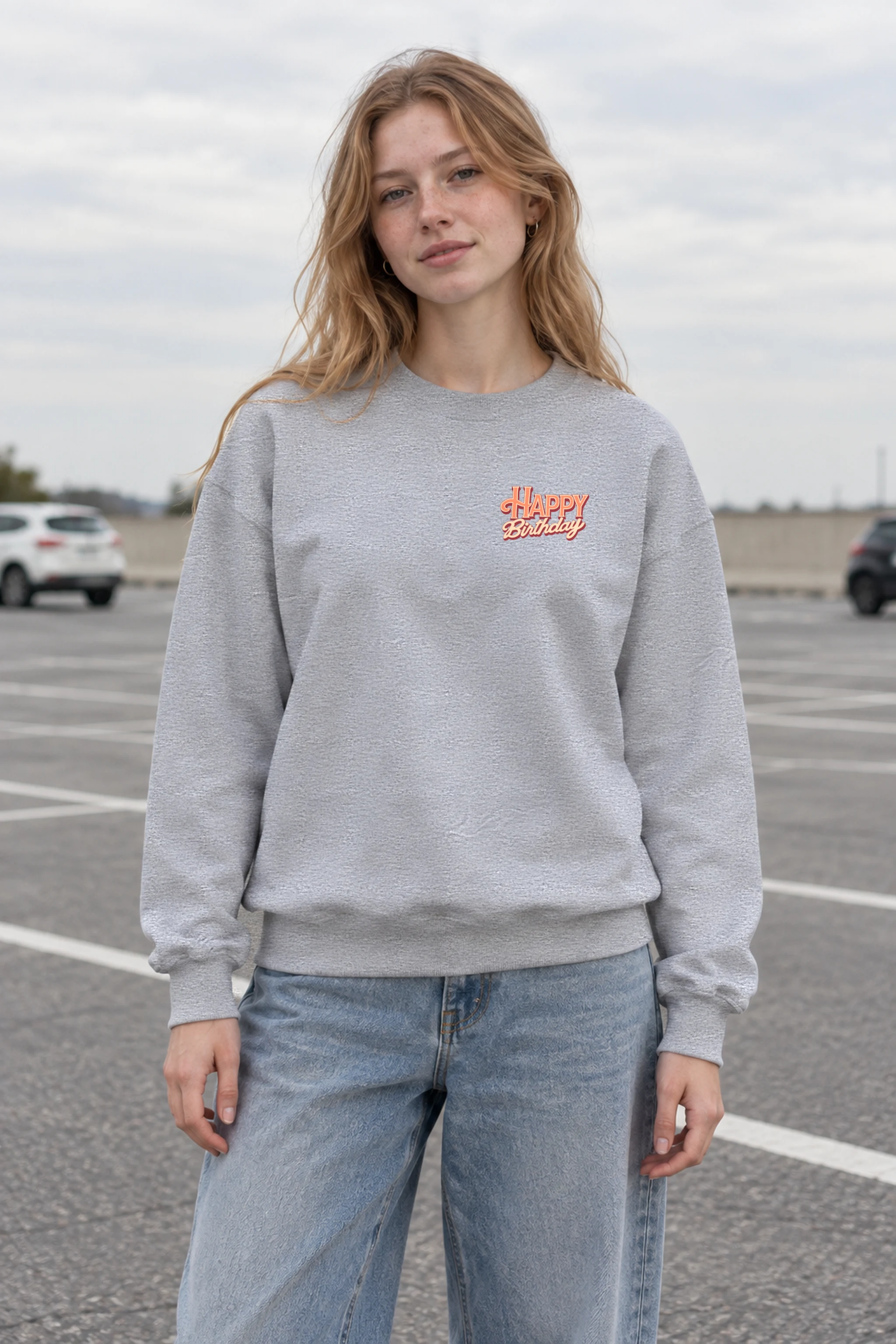 "Birthday Park Toast" 1 Crewneck Sweatshirt