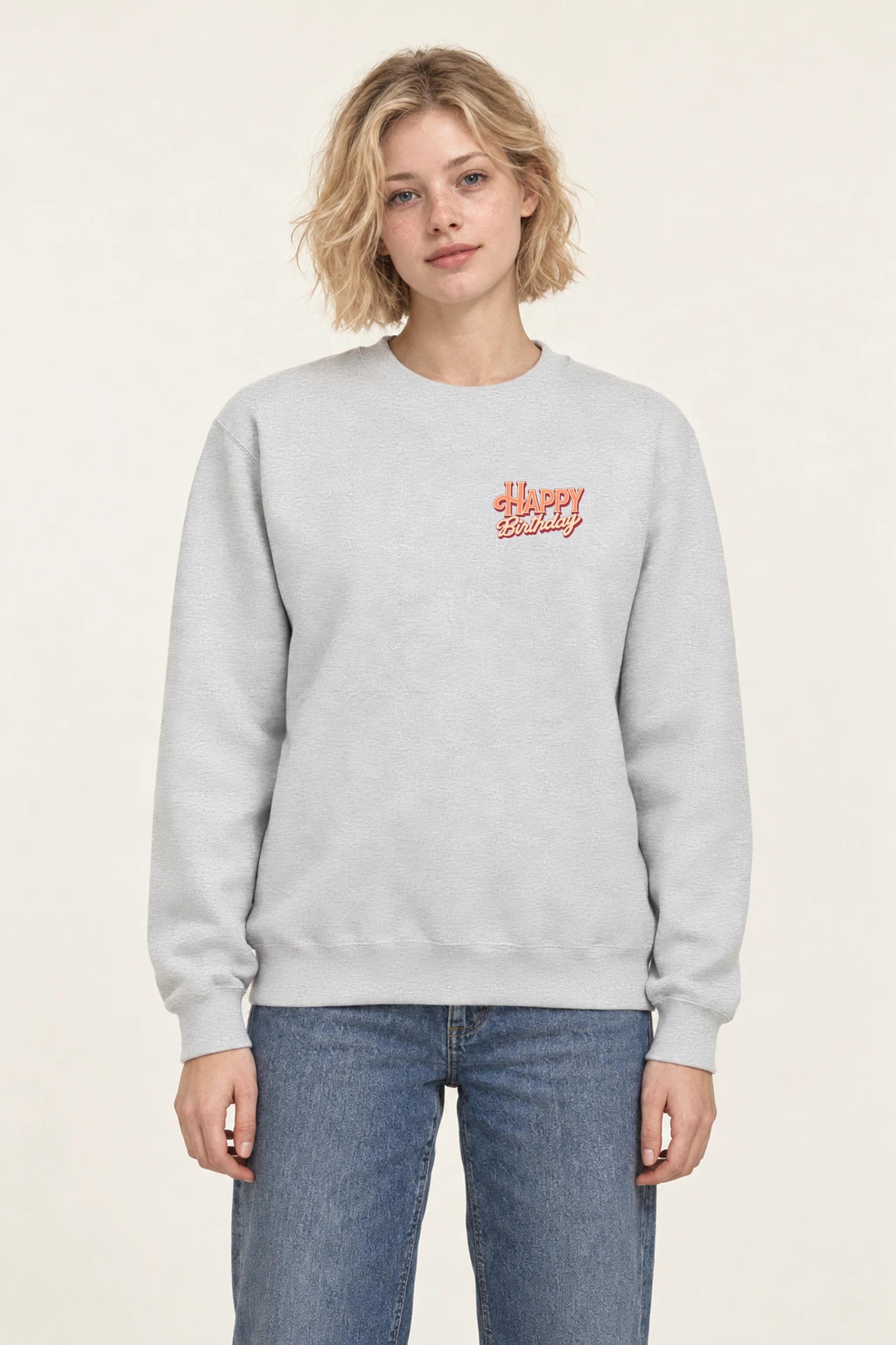 "Birthday Park Toast" 1 Crewneck Sweatshirt