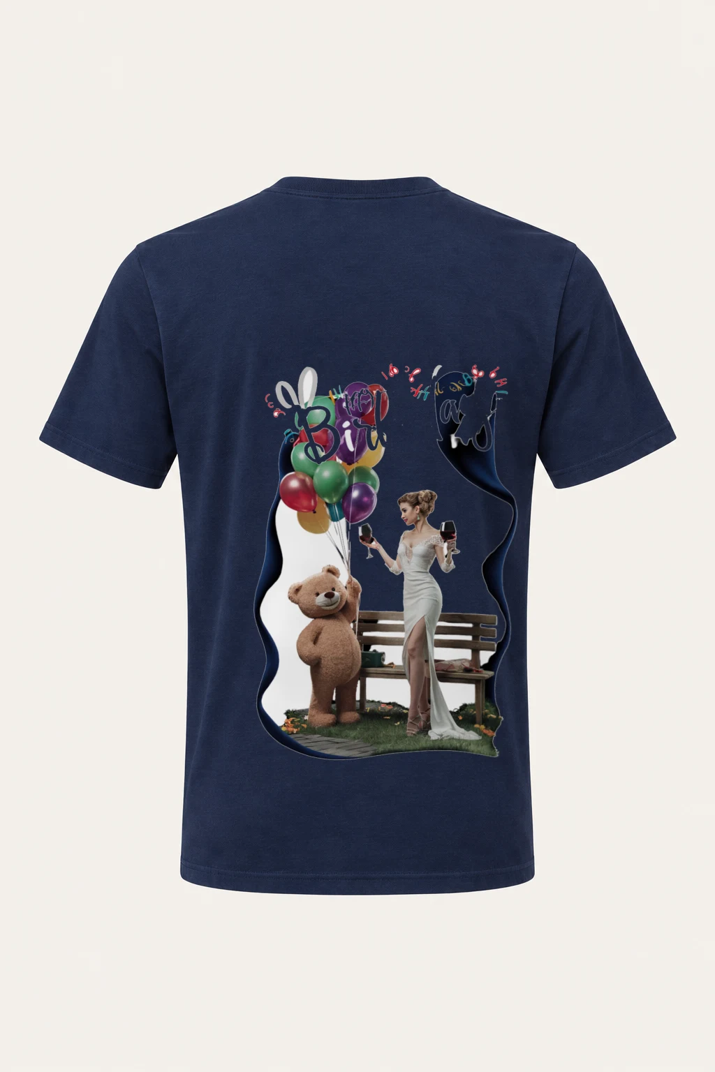 "Birthday Reverie" Heavyweight Unisex Crewneck T-shirt | Gildan 5000