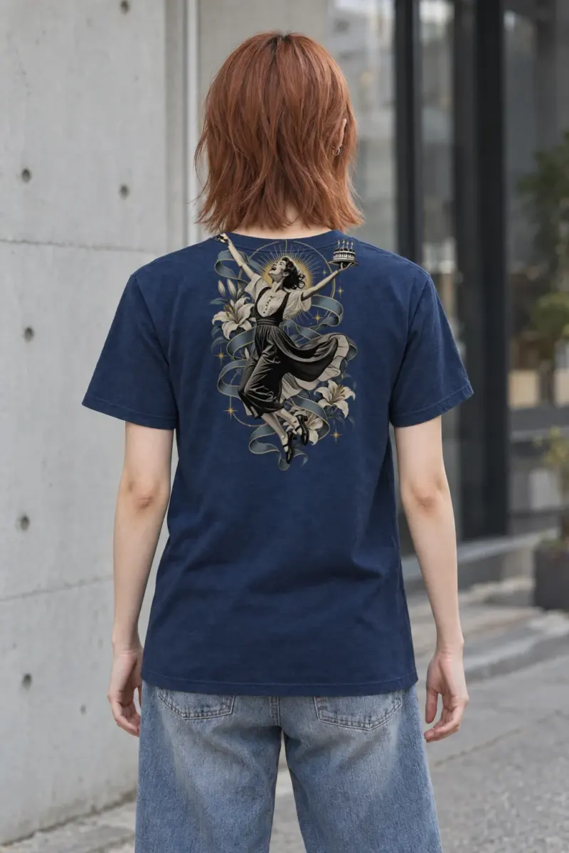 "Birthday Waltz" Heavyweight Unisex Crewneck T-shirt