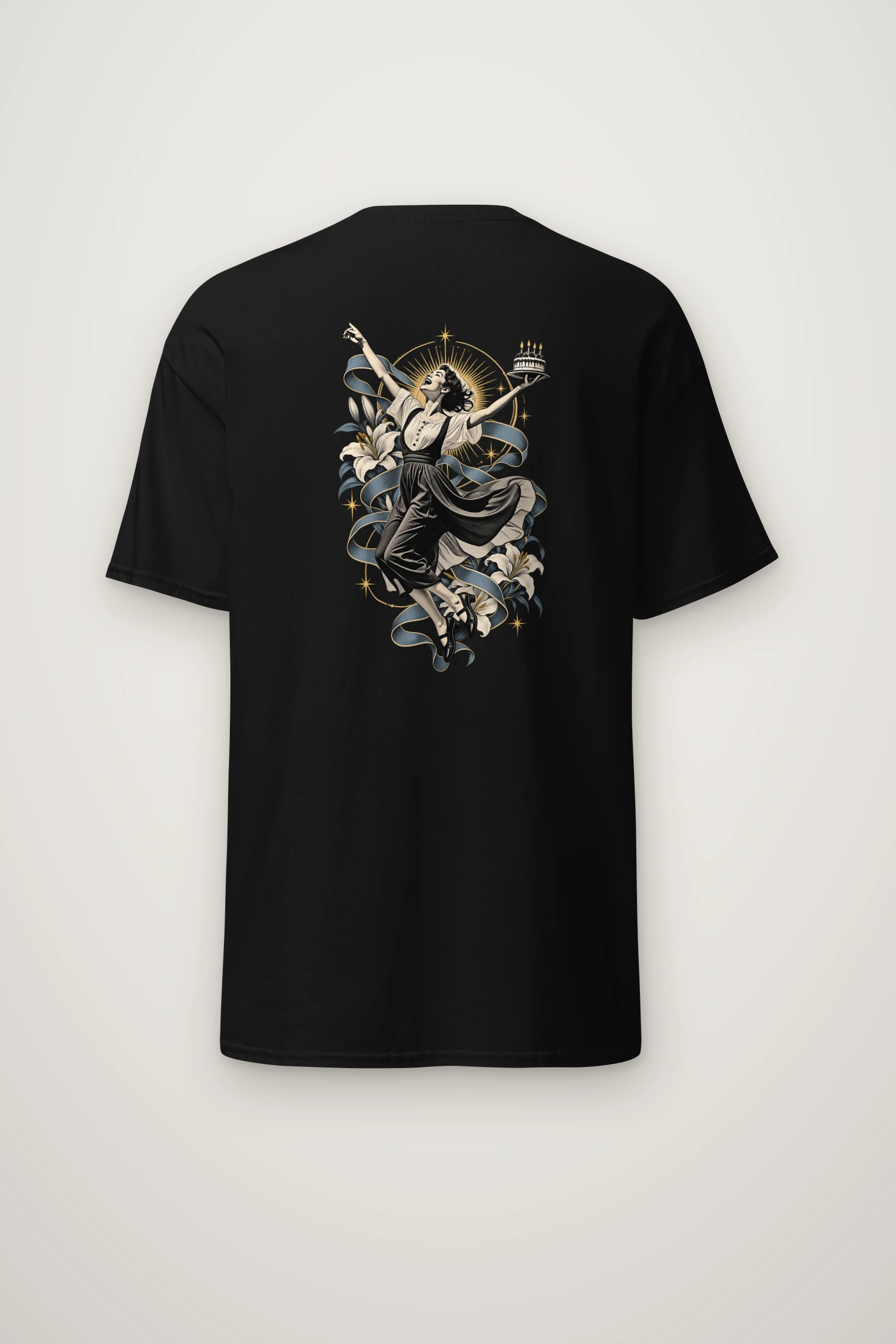 "Birthday Waltz" Heavyweight Unisex Crewneck T-shirt