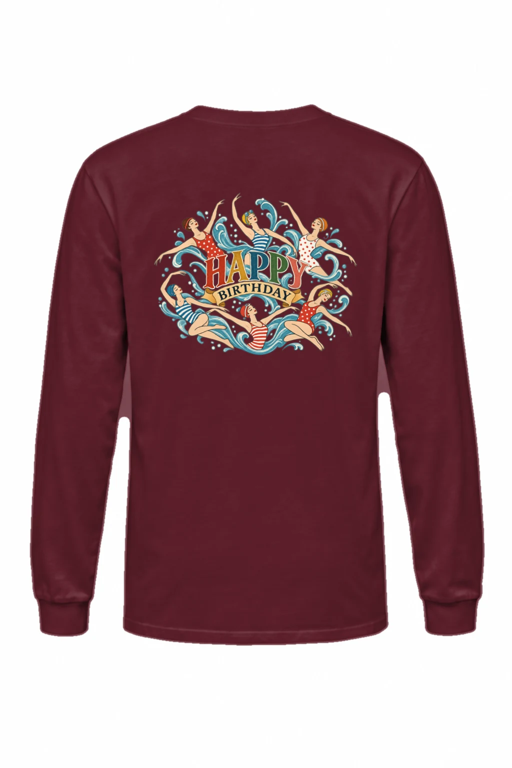 "Birthday Wave Sync" Unisex Longsleeve T-shirt | Gildan 2400