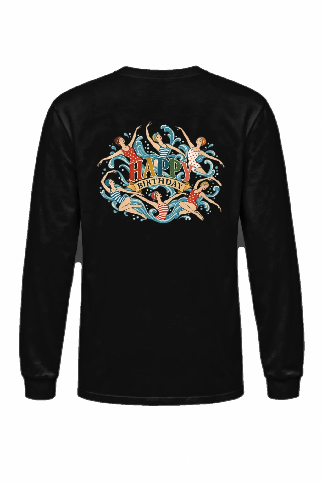 "Birthday Wave Sync" Unisex Longsleeve T-shirt | Gildan 2400