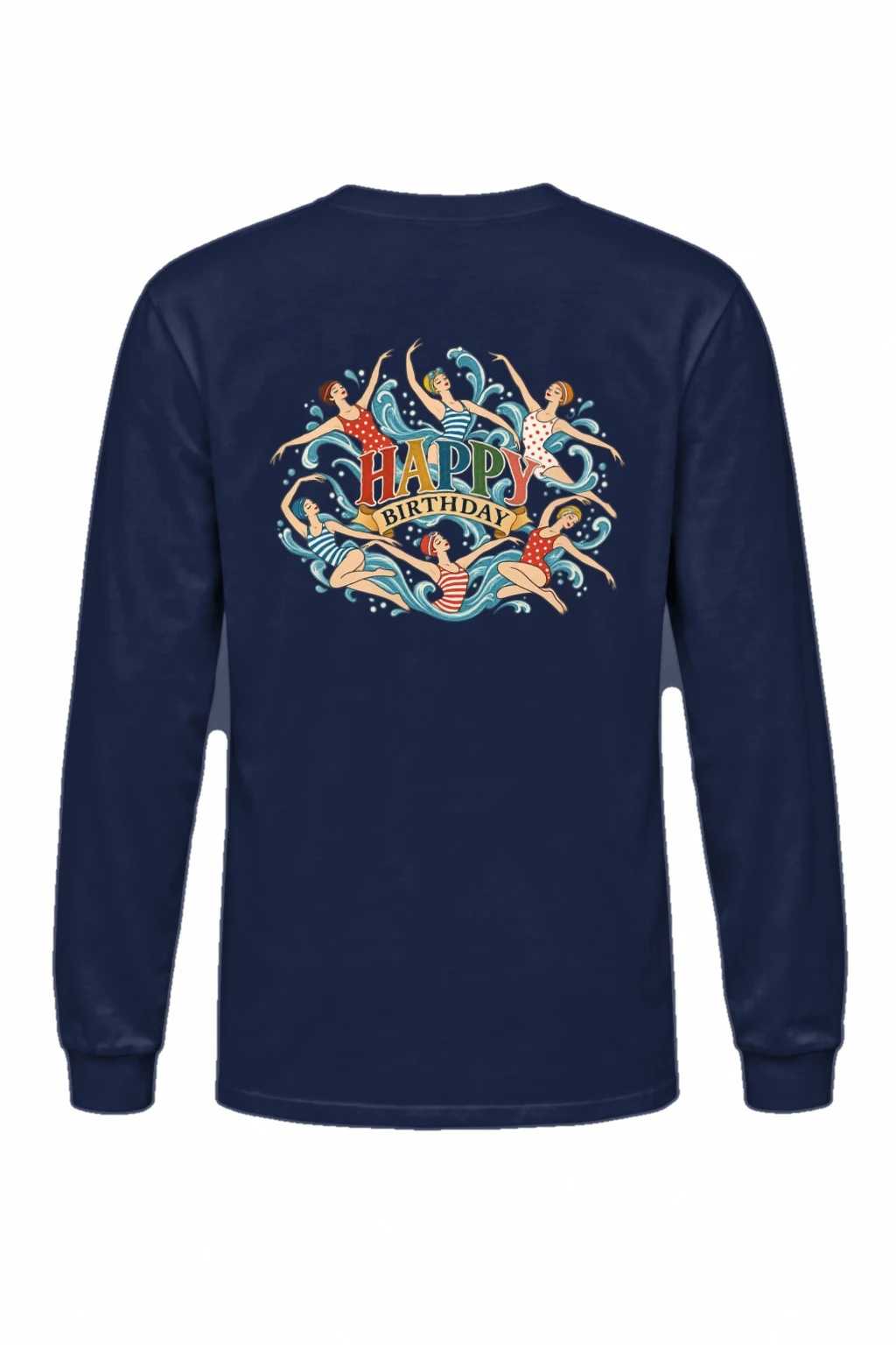 "Birthday Wave Sync" Unisex Longsleeve T-shirt | Gildan 2400