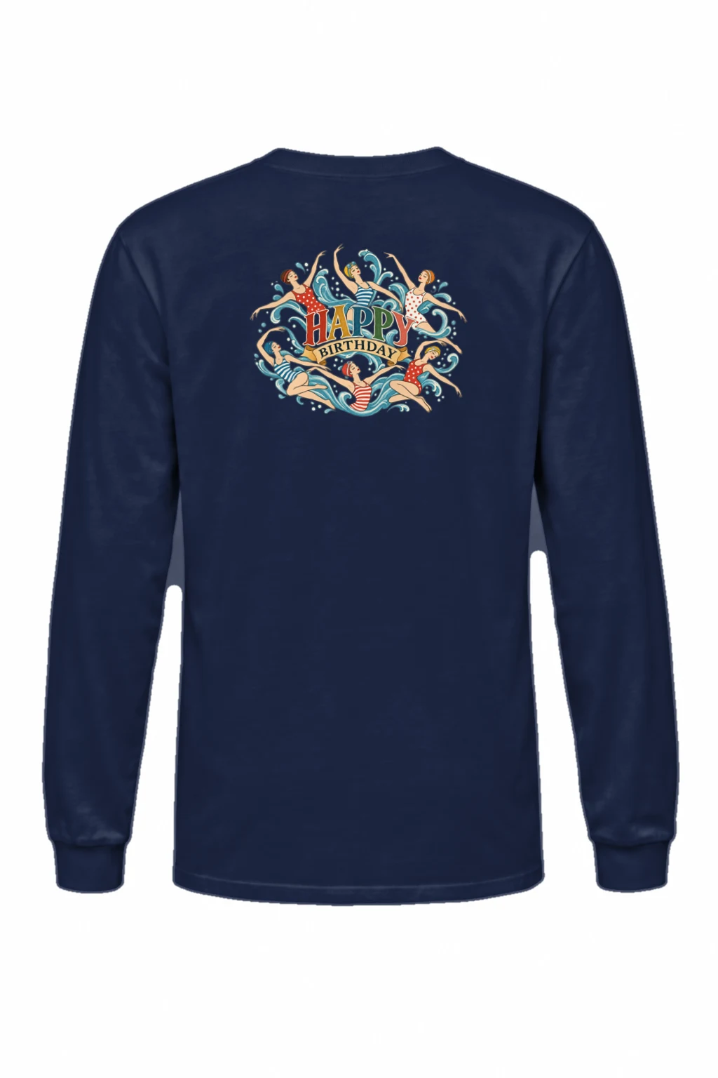 "Birthday Wave Sync" Unisex Longsleeve T-shirt | Gildan 2400