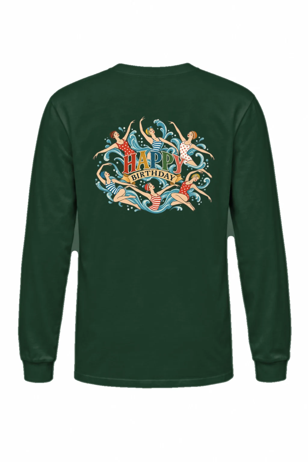"Birthday Wave Sync" Unisex Longsleeve T-shirt | Gildan 2400